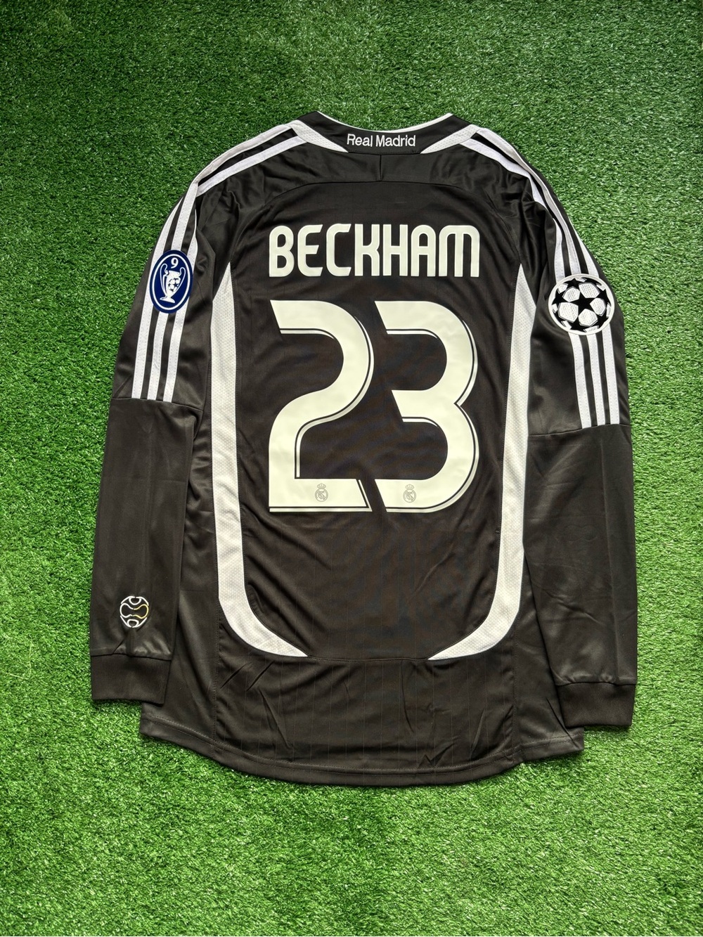 David Beckham Real Madrid 2006-07 Away Jersey — Size S-XXL